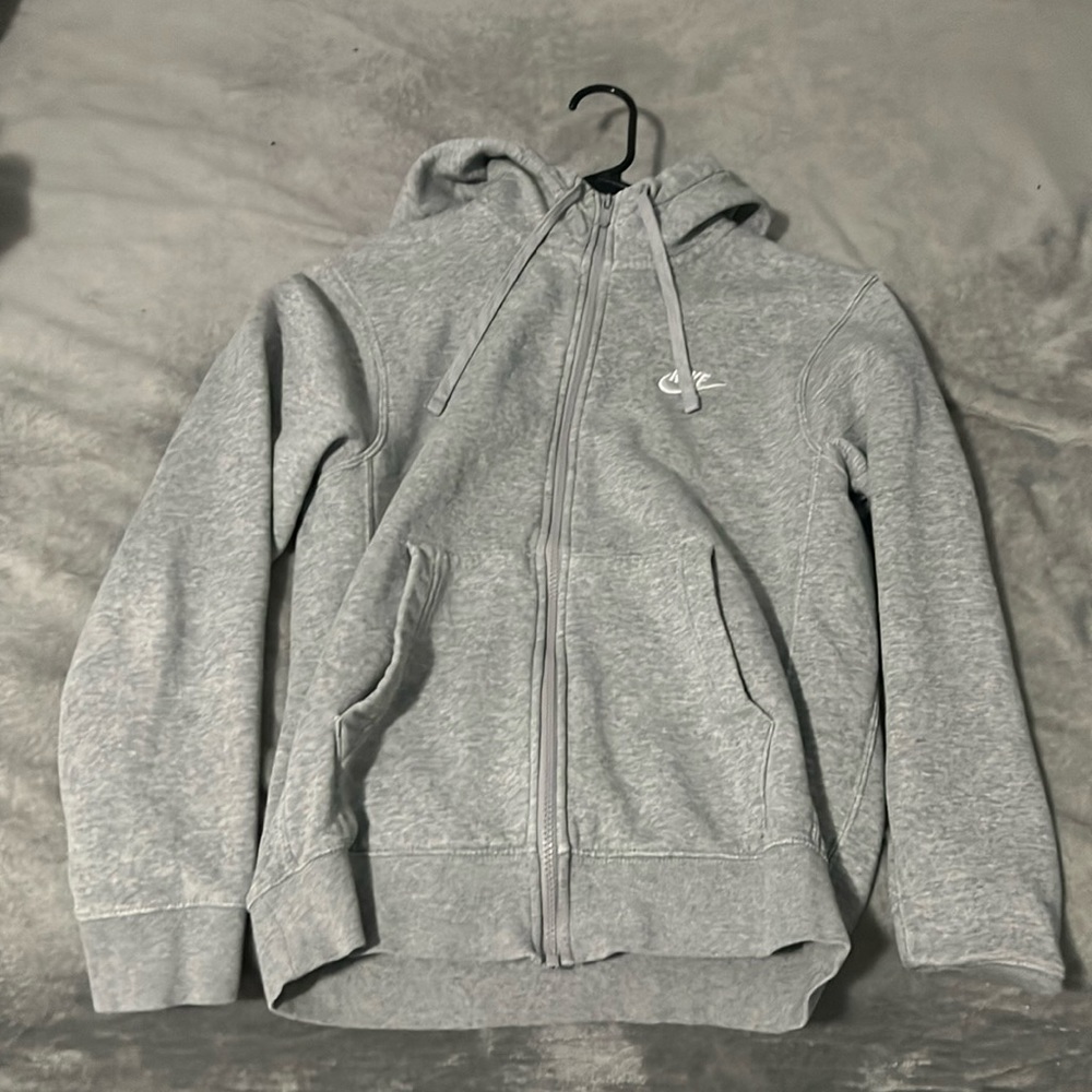 Nike grey sportswear club fleece
